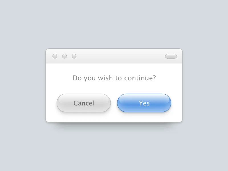 Old macOS Buttons