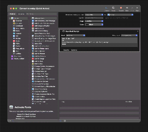 macOS Automator