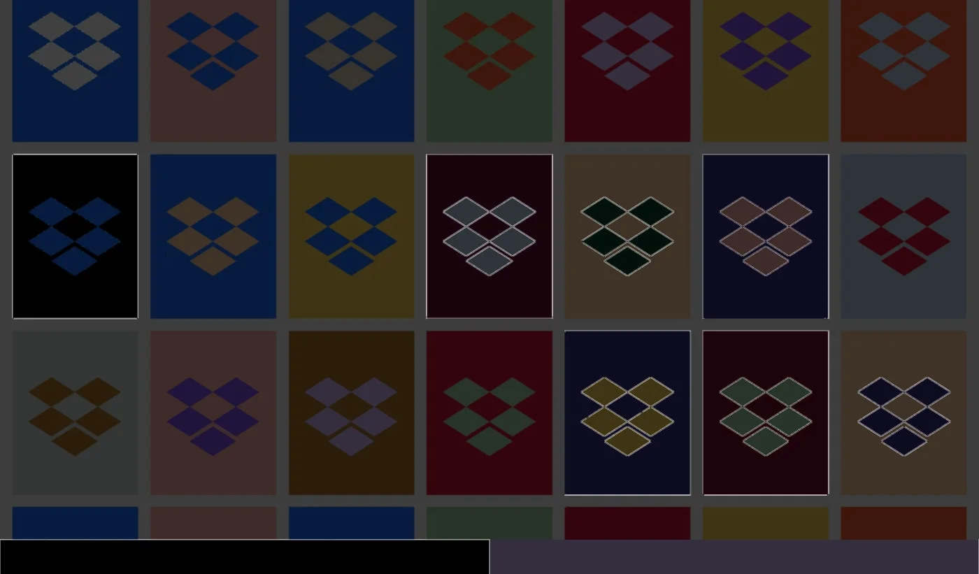 DropBox contrast